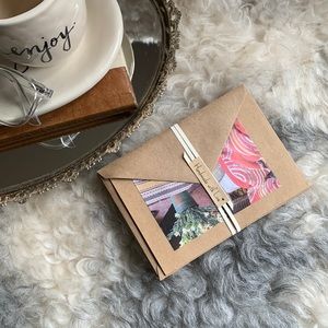 🌸🌈Set of 10-Colorful blank Note cards-